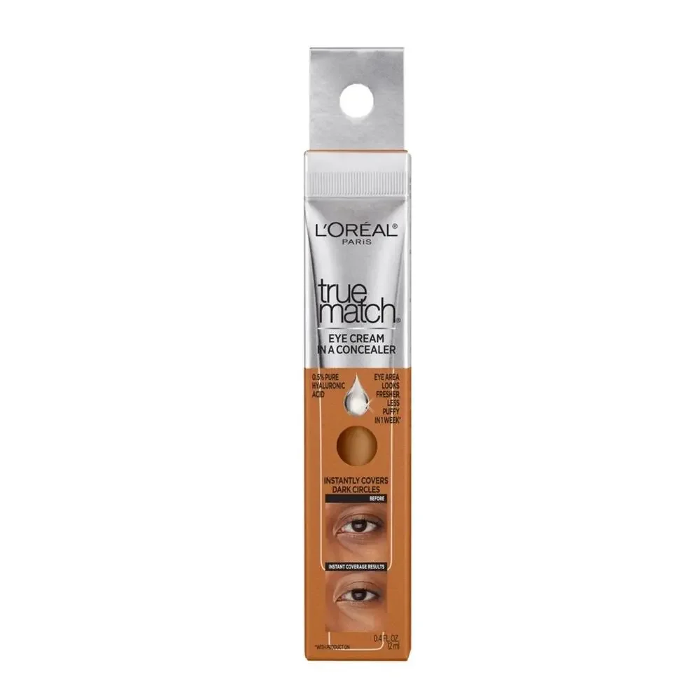 3- L'Oréal Paris True Match Eye Cream NEW Concealer dark shade N 7-8 dark fonce